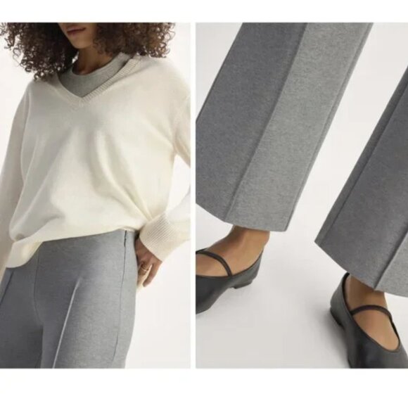 Everlane Gray Wide Leg Pants - Picture 10 of 10